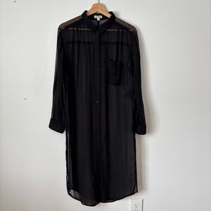 Urban Outfitters Silence + Noise Sheer Tunic Top